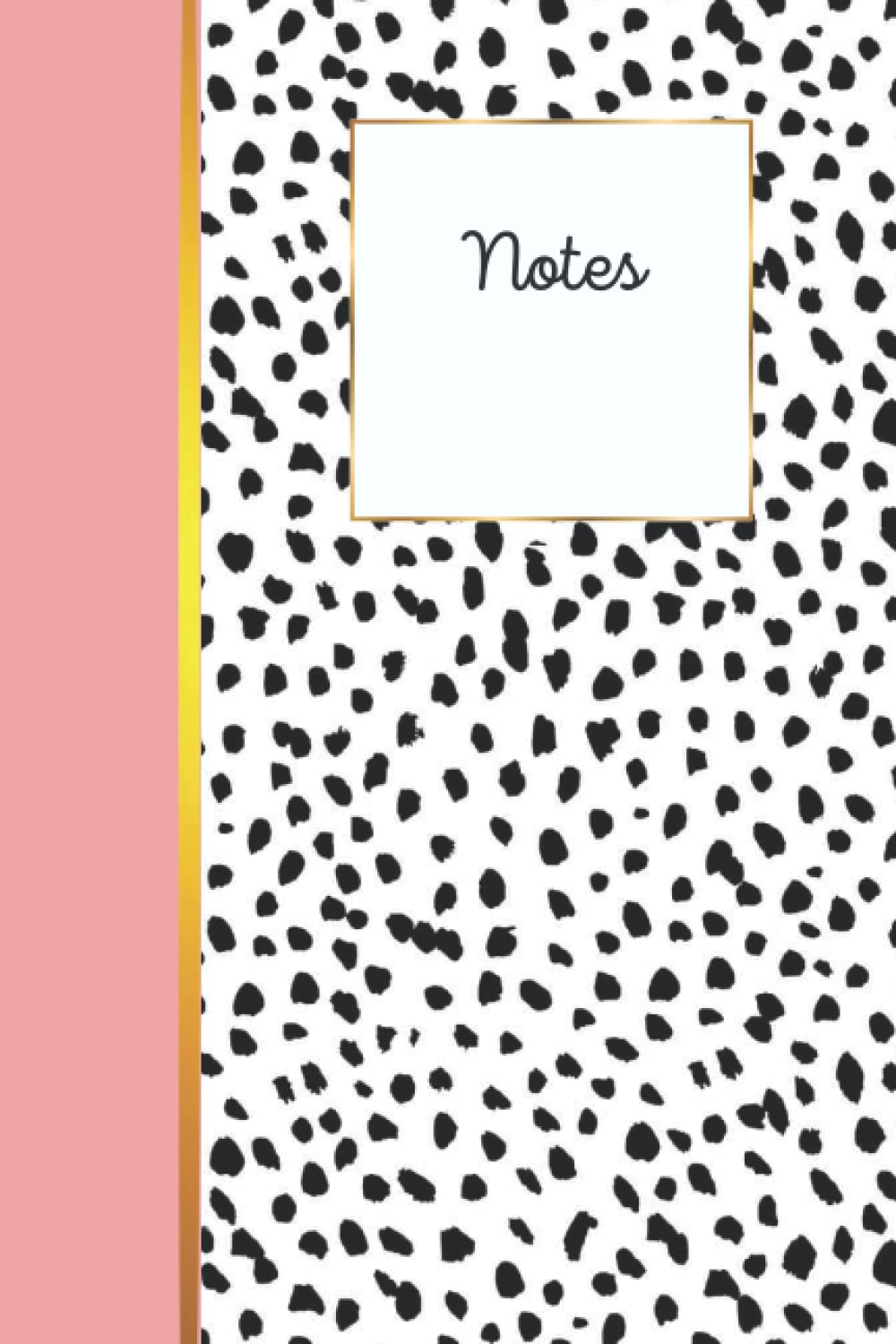 Dalmatian Notebook: Dalmatian dot themed notebook, journal, diary