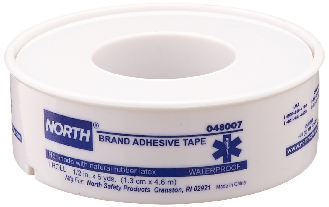 Honeywell North by Honeywell 048007 Adhesive Tape, 1/2-Inch x 5 Yard., Spool, 1 per