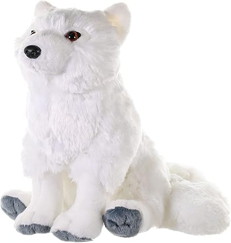 Miniatura 2 de Wild Republic Arctic Fox - Peluche de peluche, regalo para niños, 12 pulgadas