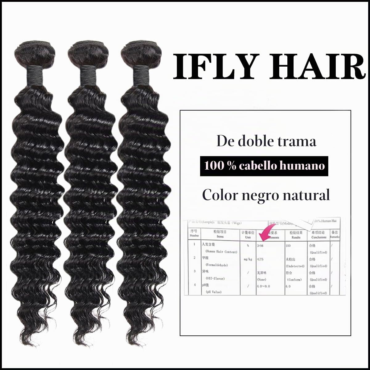 Human Hair Bundles Extensiones de cabello humano Hair Extensions Deep Wave Curly Unprocessed Brazilian Virgin Weave Bundles Human Hair Extensions for Women Natural Black 20 22 24 Inches 210g