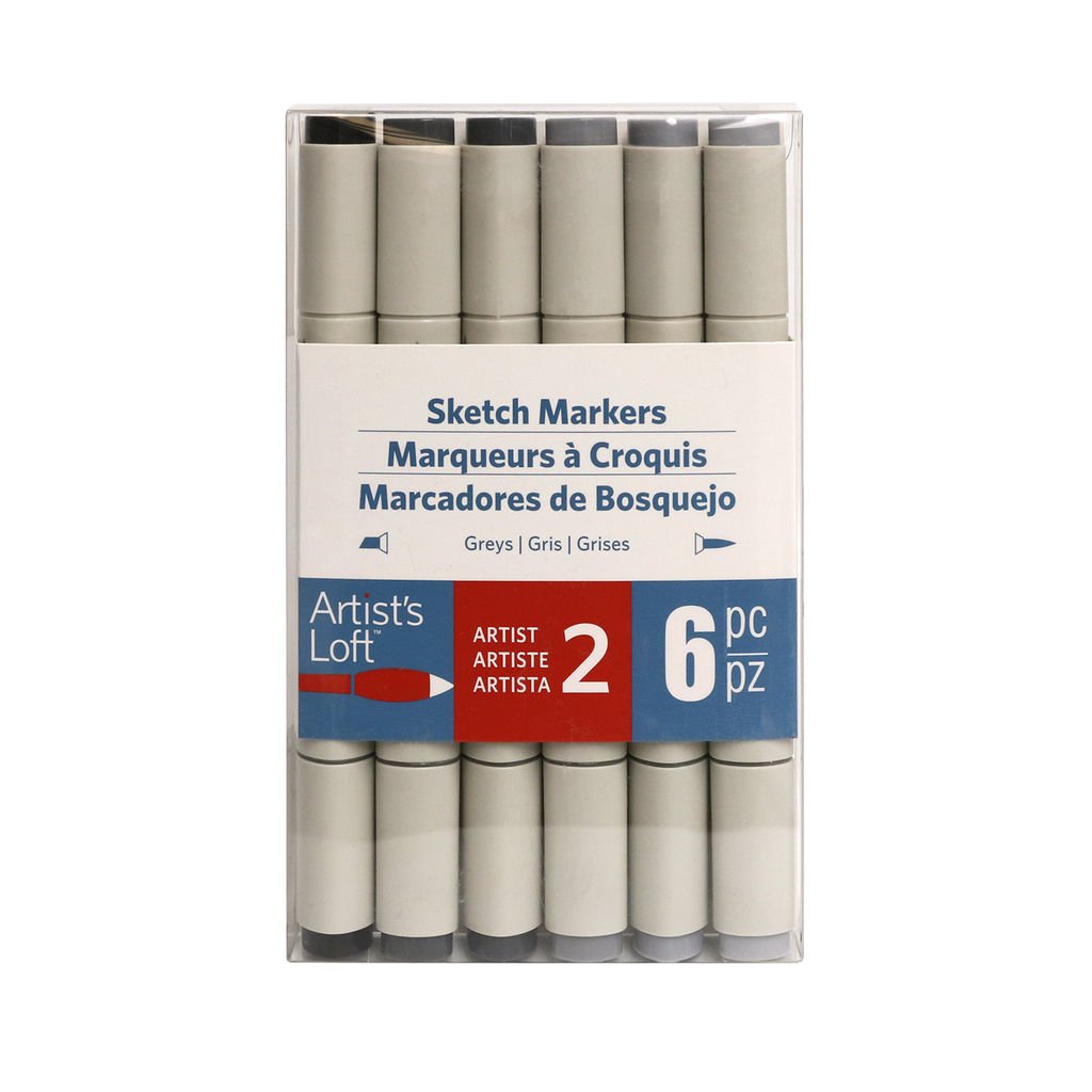 Gray Sketch Markers by Artist's Loft