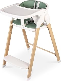 Red Kite Feed Me Klic 2 in 1 Highchair & Seat (86cm x 57cm x 72cm) - Sage Green