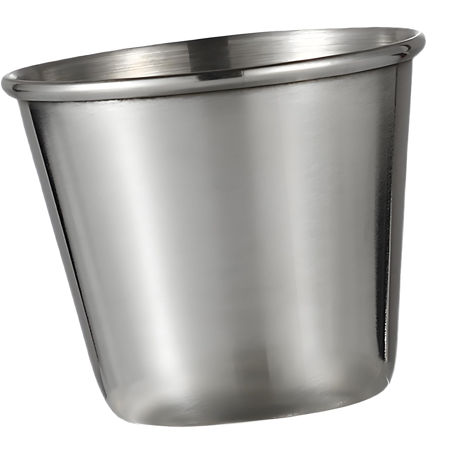 TQUXNGA Stainless Steel Small Cocktails Shot Glasses Drinking Vessel Cup for Whiskeys Tequilas and Liquor Portable Barwares Drink Tasting Cups
