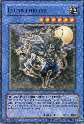 Amazon.com: Yu-Gi-Oh! - Lycanthrope (STON-EN032) - Strike of Neos -  Unlimited Edition