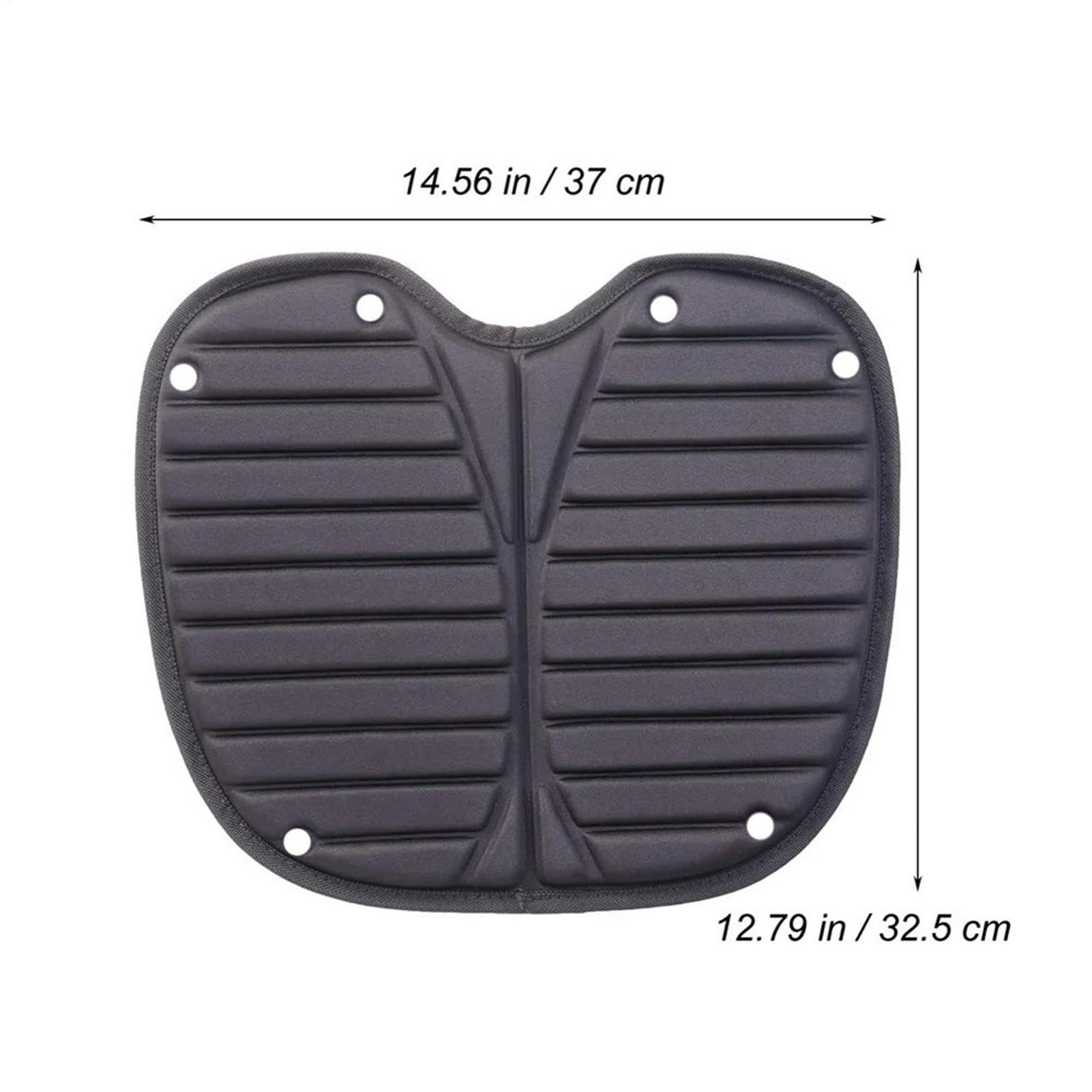 Generico Cuscino per sedili in kayak, cuscinetto di sedile in kayak,Sedile cuscino Eva Anti-Slip Kayak - Strumenti esterni impermeabili, per barche, sostituzione della sedia rimovibile per all'aperto