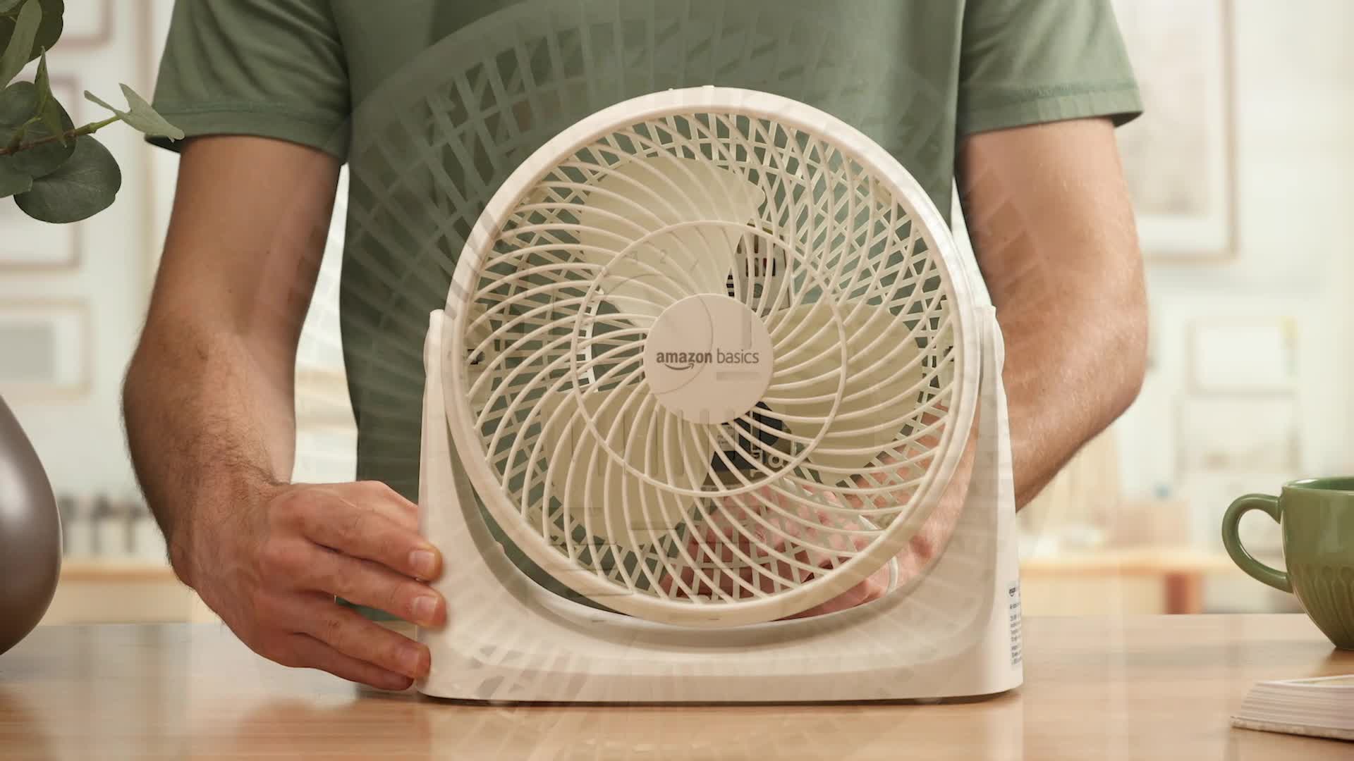 Rose Ventilateur de bureau pliable ventilateur personnel ventilateur de