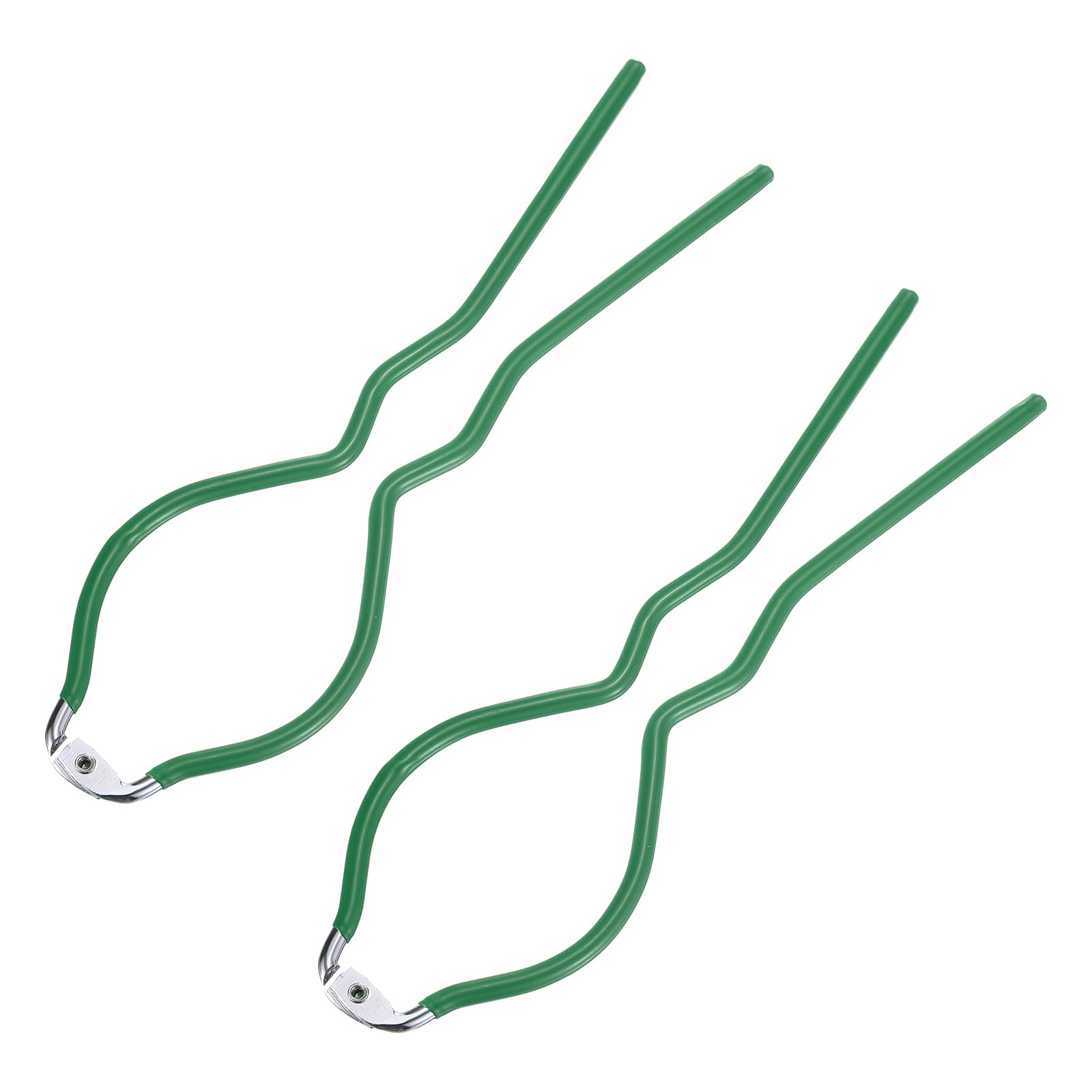 Clé à bouteille plastique et acier vert uxcell lot de 2 de 26,9 x 7,9 cm pour cuisine