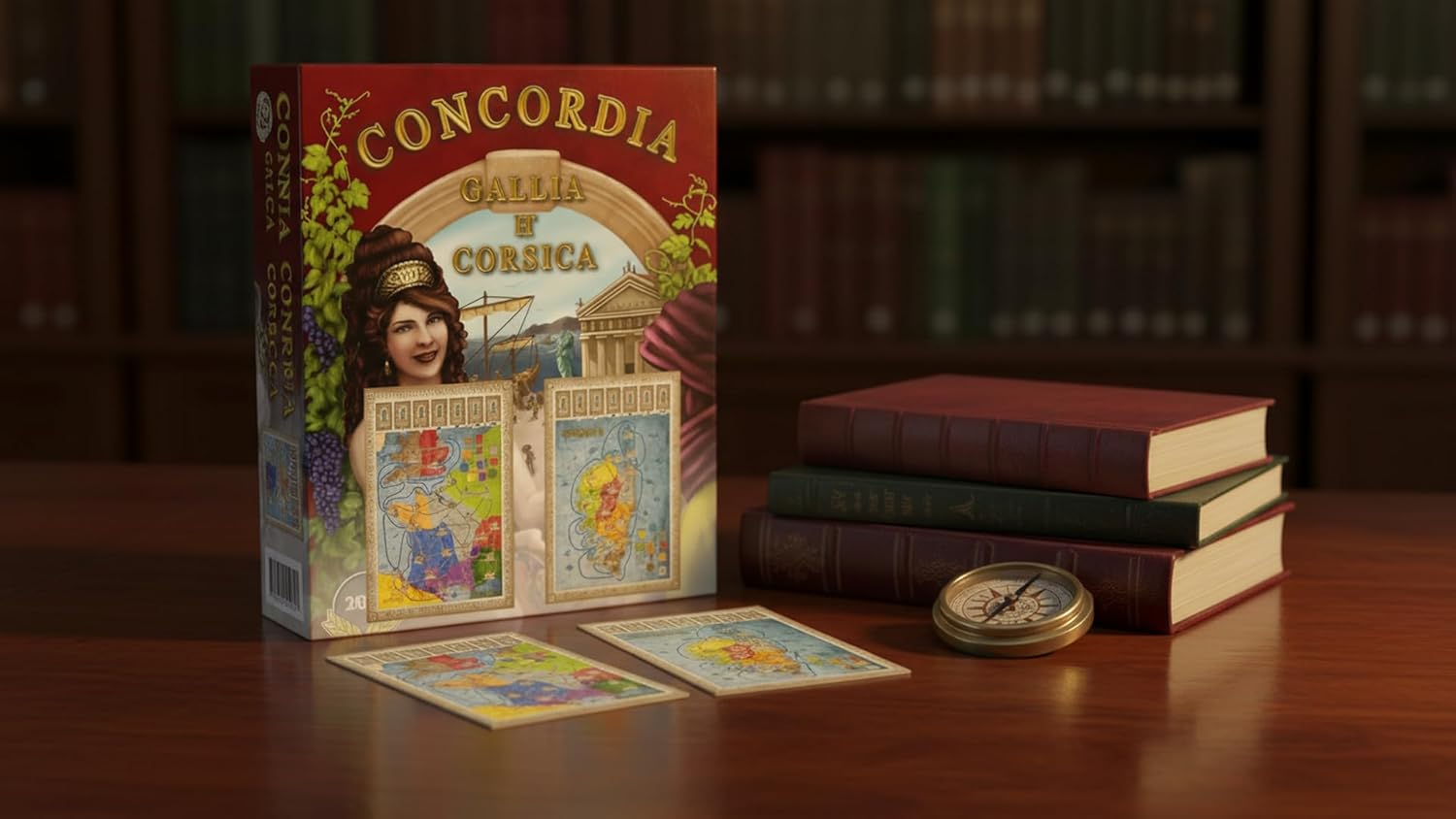 Rio Grande Games Concordia: Gallia & Corsica Board Game Expansion Strategy