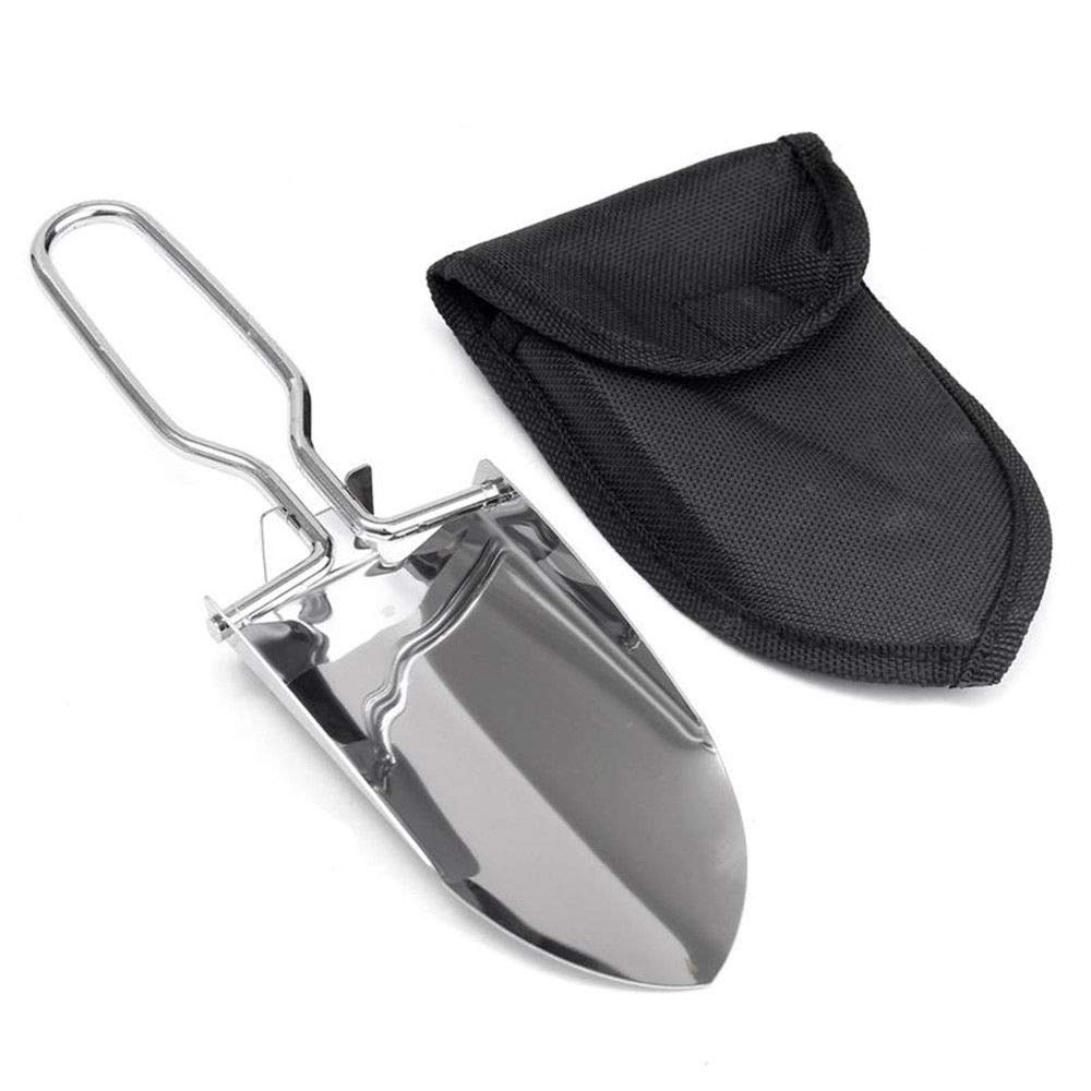 Mini Gartenschaufel 20,5 Cm - Tragbare Camping Schaufel Mit Tasche