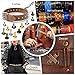 240 Sets Leather Rivets Kit, Double Cap Brass Rivets Leather Studs with 3PCS Setting Tools for Leather Repair and Crafts, 4 Colors and 3 Sizes