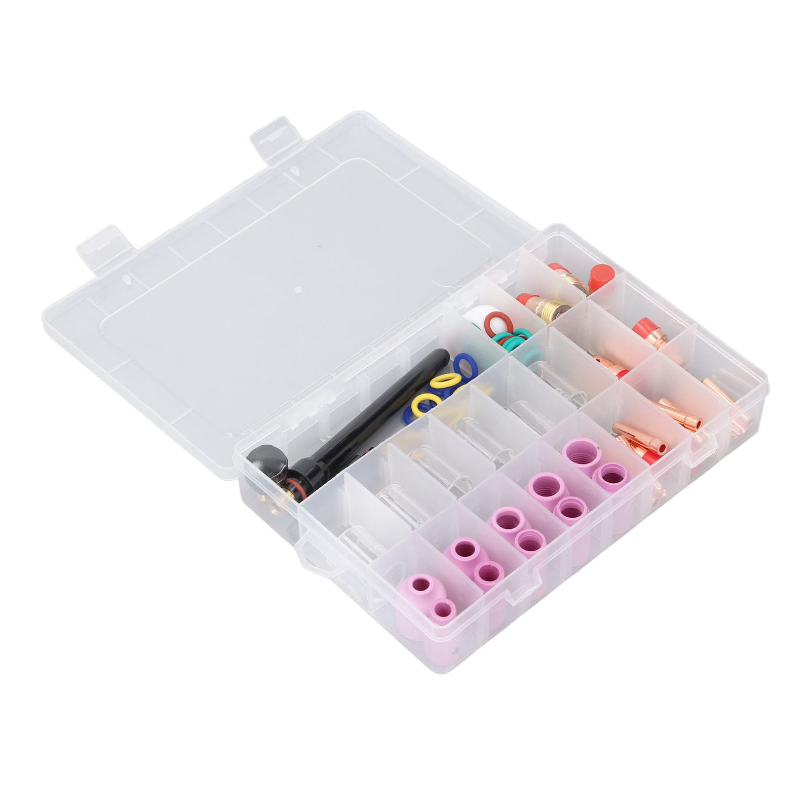 Zunate 81Pcs Argon TIG Saldatura Consumabili Torcia Kit