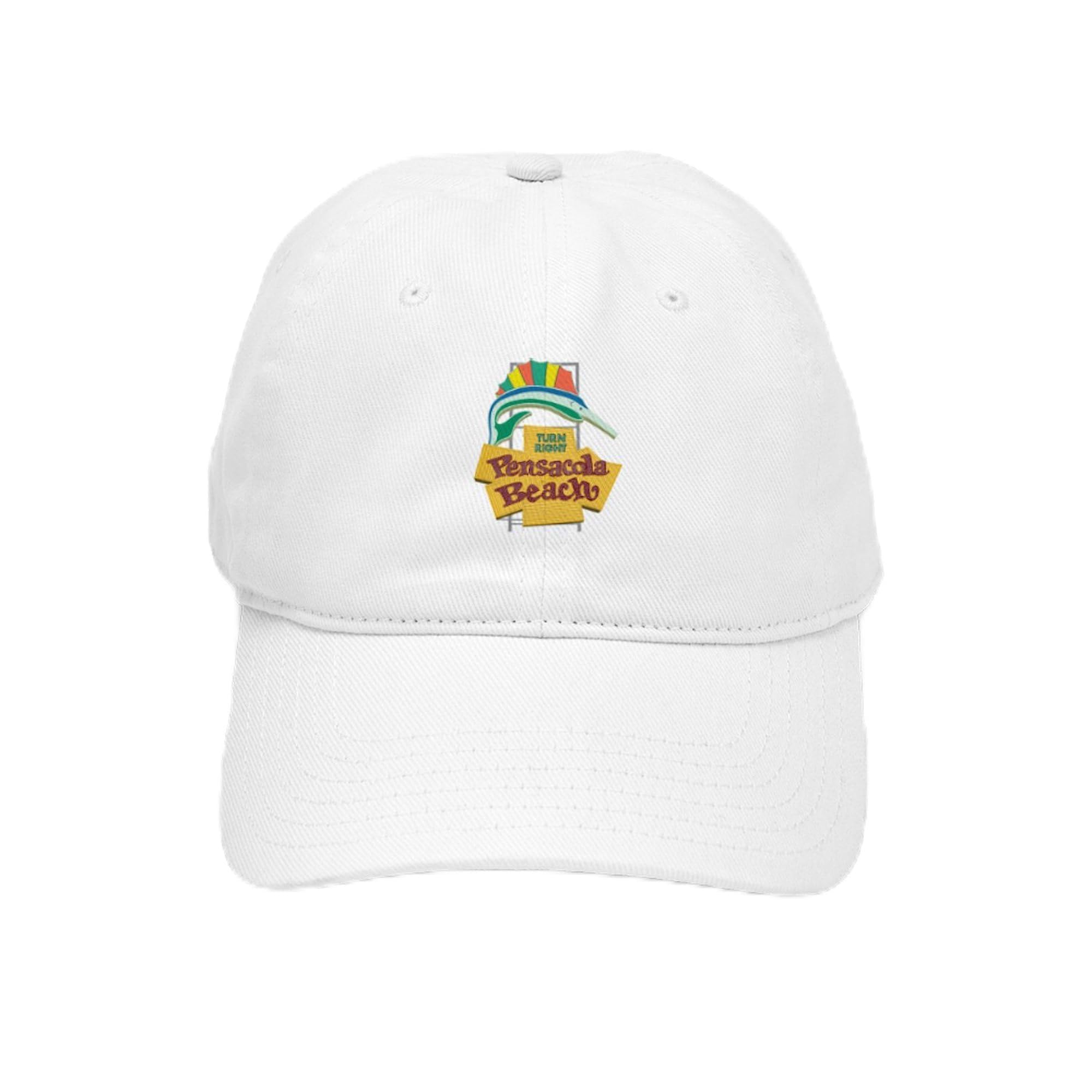 CafePress Pensacola Beach Sign, Florida Cap Unique Adjustable Baseball Hat