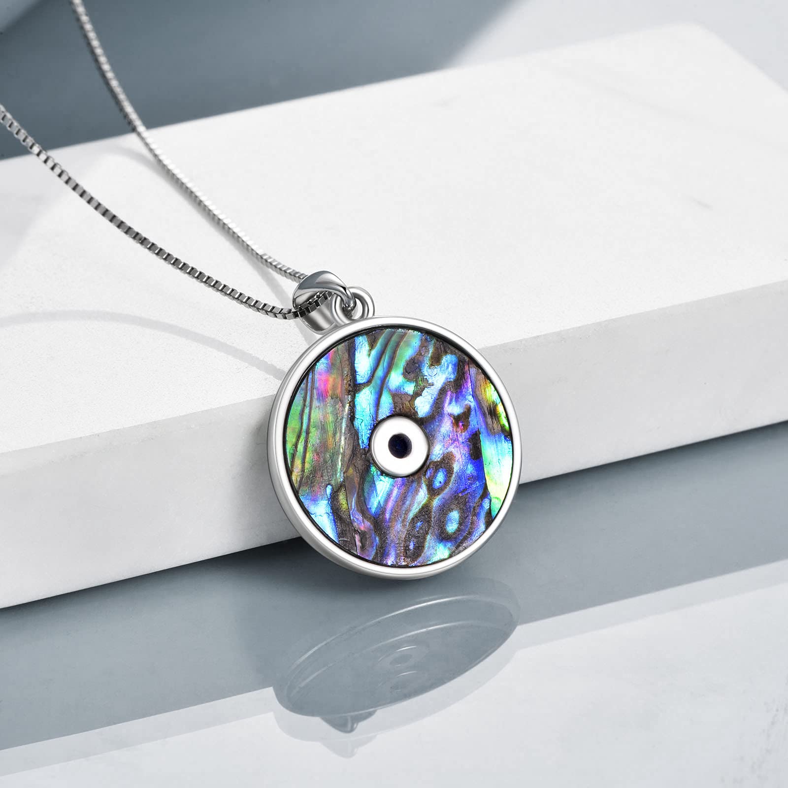 Collier boussole en argent sterling inspirant vintage nautique spinning boussole pendentif gravé « Go in your direction of your dream » Bijoux cadeaux pour fille, amis et sœurs, argent sterling, poli