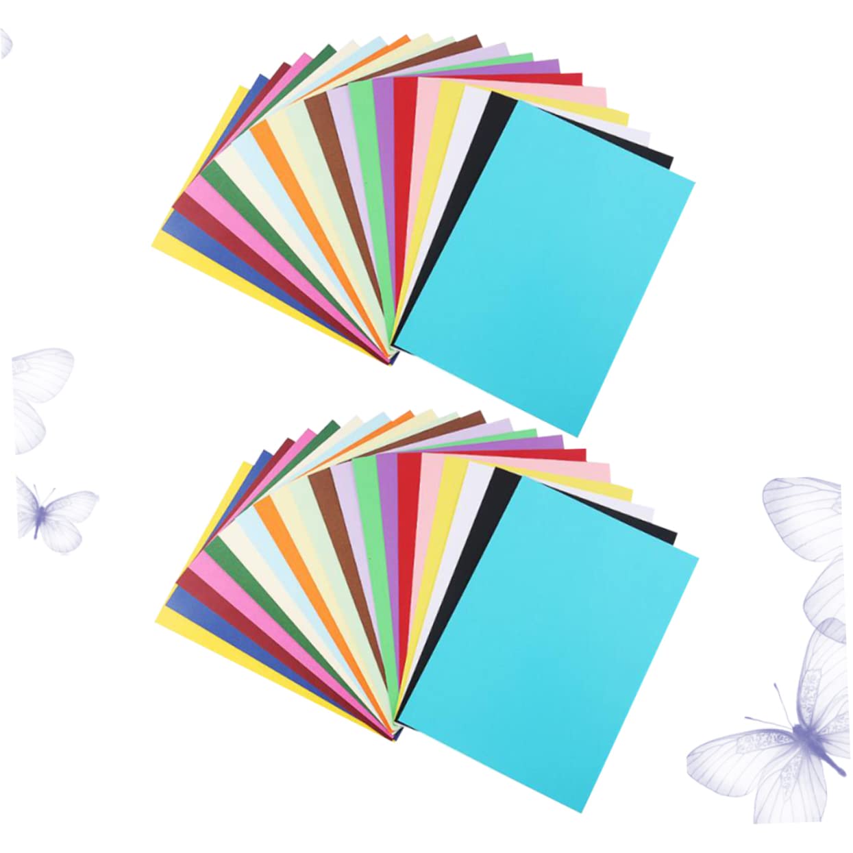 A4 Buntes Papier, Doppelseitiges Zeichenpapier, Schulanfang Party