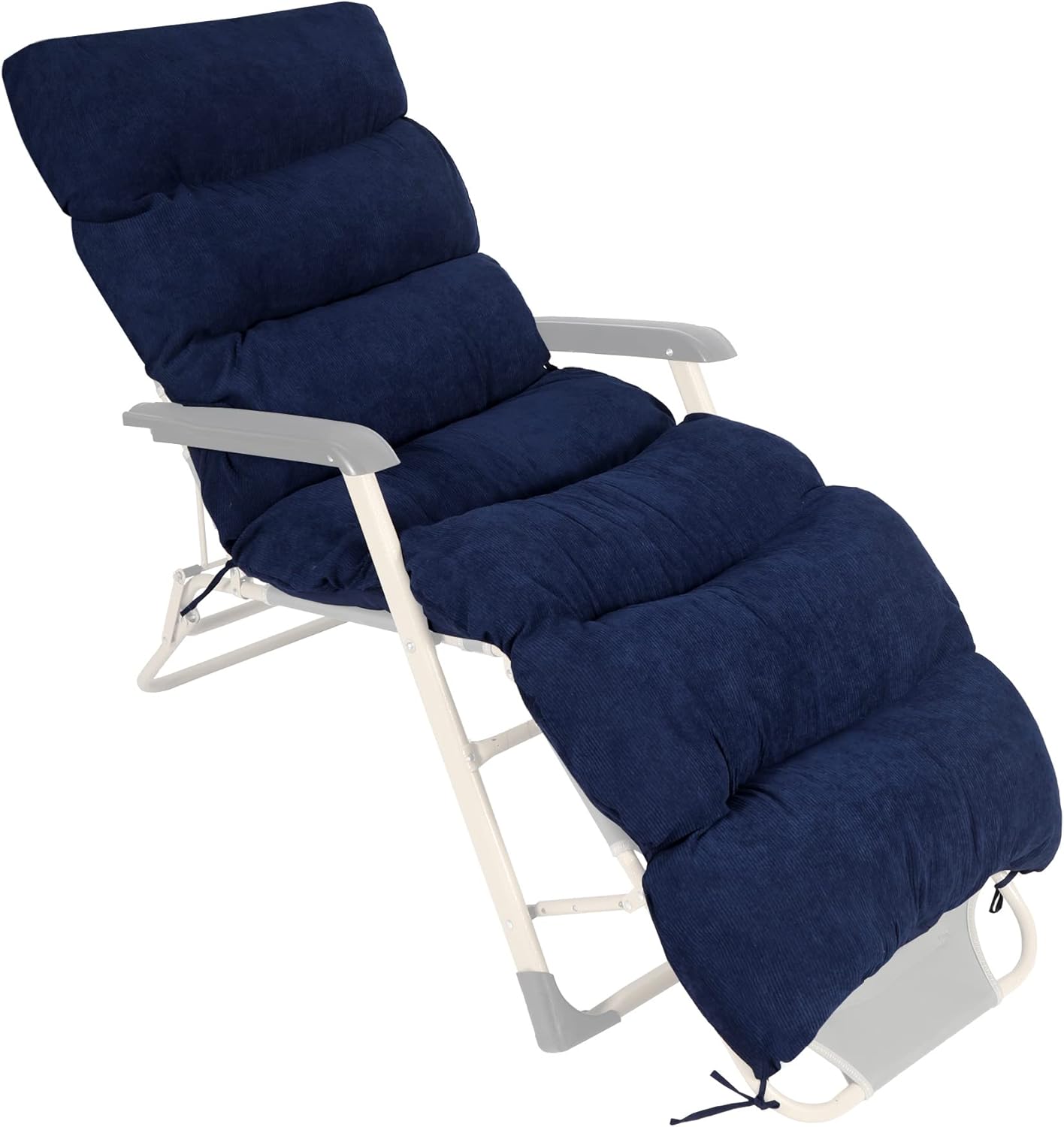 Stonehomy Patio Chaise Lounge Chair Detachable Cushion