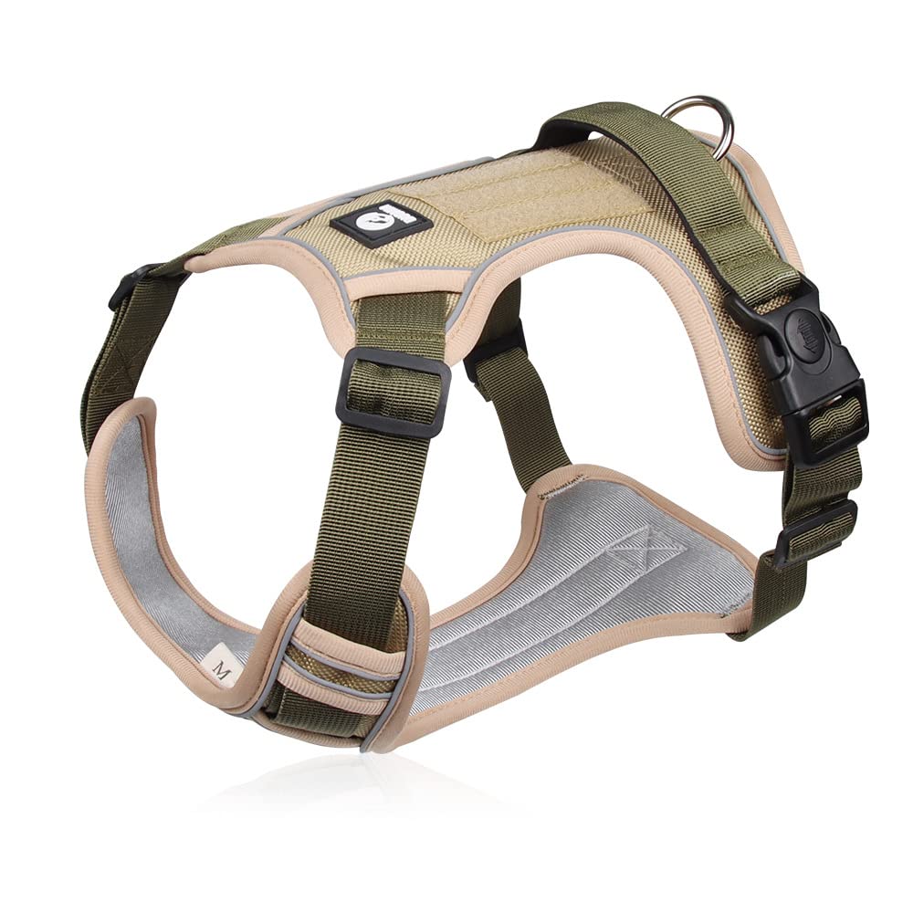 Coogime Breathable Dog Harness, No Pull Chest Harness, Reflective Stripes Harness for Dogs Safe Puppy Harness, Adjustable - Image 2