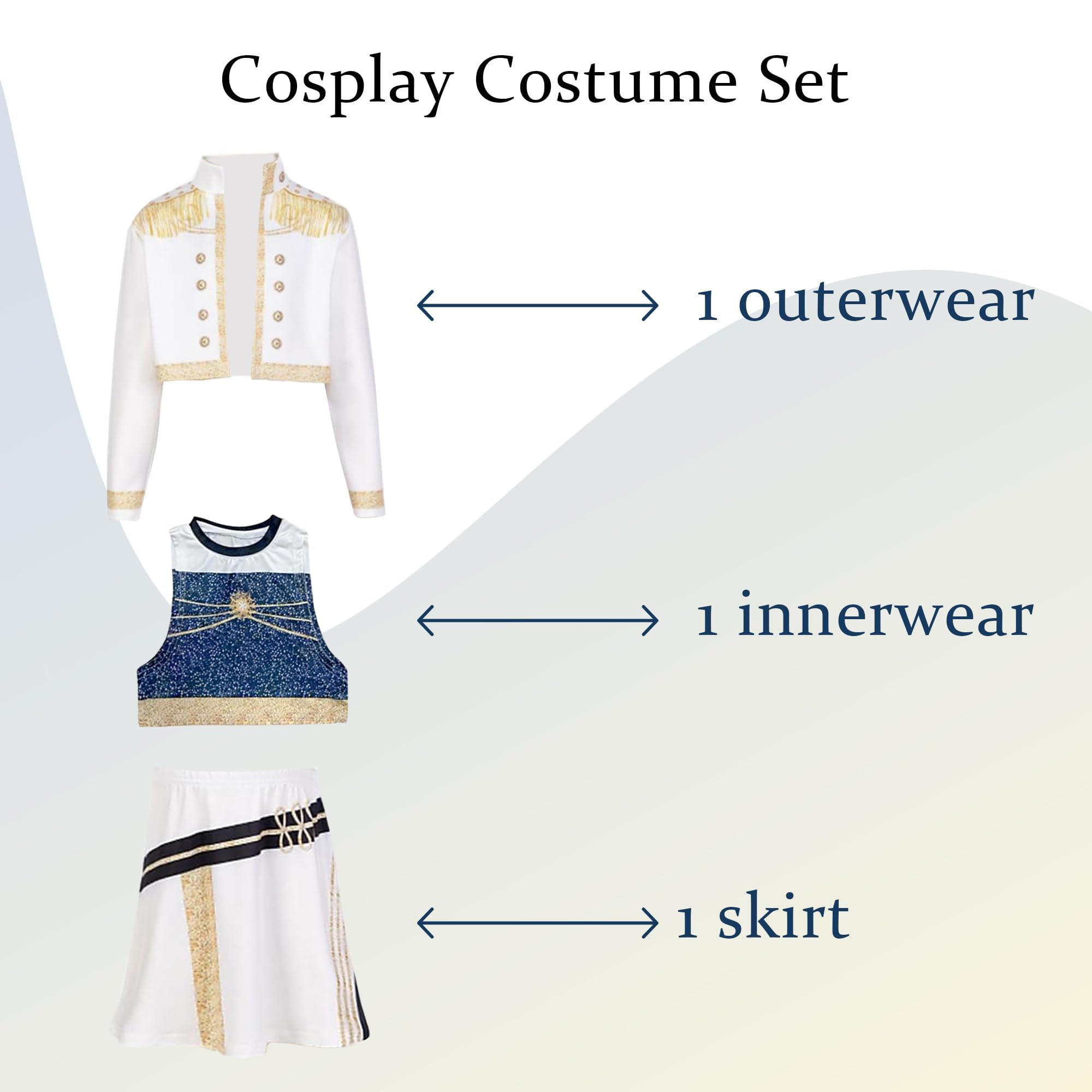 Disfraz infantil de bailarina de pop, conjunto de estilo urbano, cosplay para carnaval y Halloween; conjunto inspirado en estrella de música