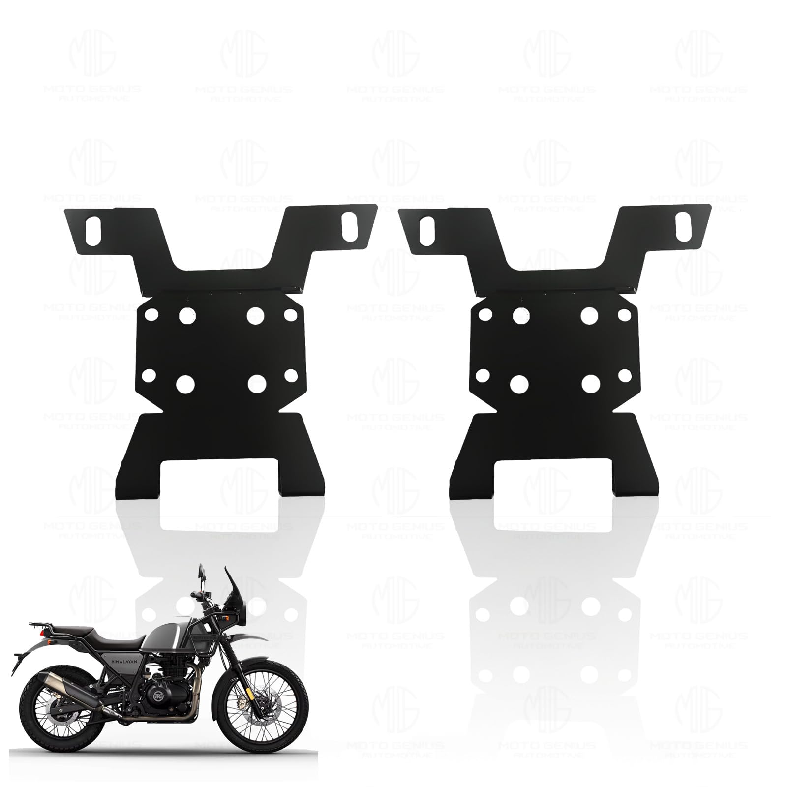MOTO GENIUS Himalayan Jerry Can Mount | Heavy Duty Mounting Bracket for Jerry Cans |Rugged Design for Adventure Riding (Pack of 2) (BS6)-image-48