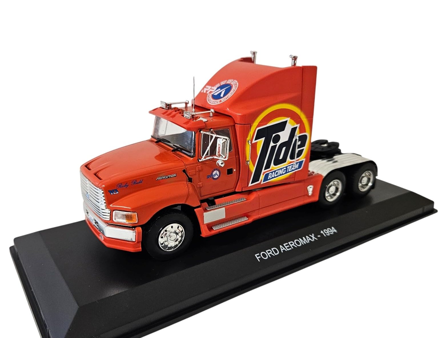 OPO 10 Camion in Miniatura in Scala 1/43 Compatibile con Il Trattore Ford Aeromax 1994 - Hachette IXO CT009