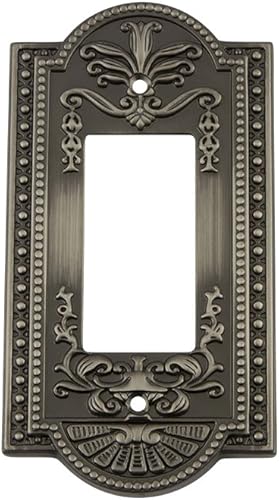 Nostalgic Placa de cubierta para interruptor de luz Warehouse Meadows