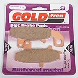 Plaquette de frein Gold Fren compatible avec Moto Suzuki 800 DR 1990 AVG / SL
