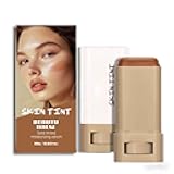 Skin Tint & Contour Stick - Hydrating Serum-Infused Tinted Beauty Balm Foundation Stick, Buildable Coverage for a Natural, Fresh Finish, Quick Application for All Skin and Daily Use