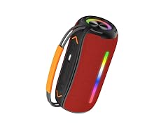 aowoka Portable Speakers with LED Breathing Light IPX7 Waterproof Outdoor Speakers for Sports