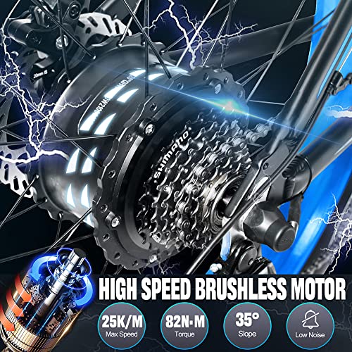 PHILODO 公道走行OK！26インチ電動自転車ファットバイク26*4