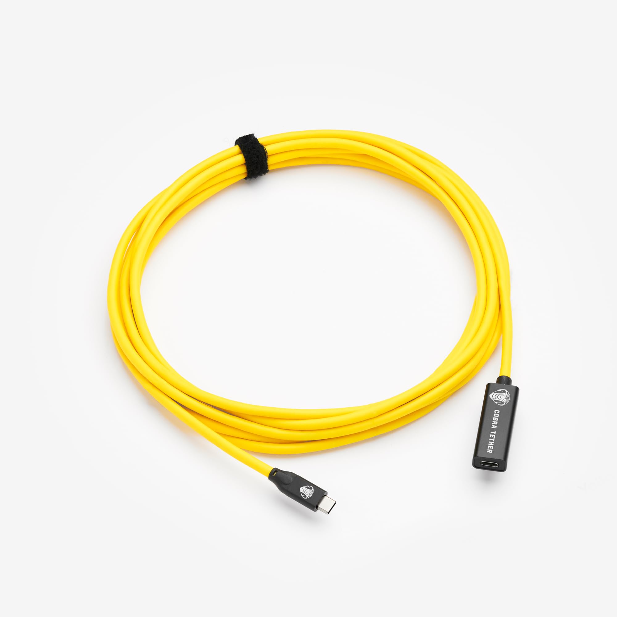 Cobra Tether Cavo USB-C – 5 metri, prolunga professionale per foto e video giallo
