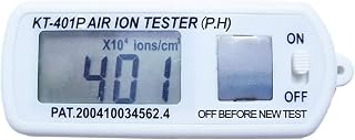 KT-401P Mini Air Ion Tester, Air Ion Counter with LCD Display High Concentration of +/- Air Ion with Peak Maximum Hold