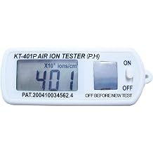 KT-401P Mini Air Ion Tester Air Ion Counter with LCD Display High Concentration of +/- Air Ion with Peak Maximum Hold