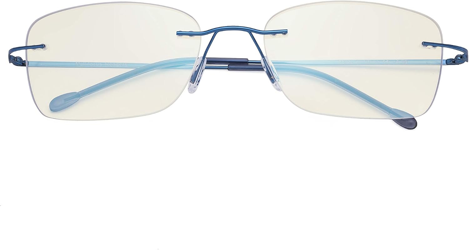Eyekepper Rimless Progressive Readers Women, UV Protection Rimless Multifocus Computer Readers - Image 3