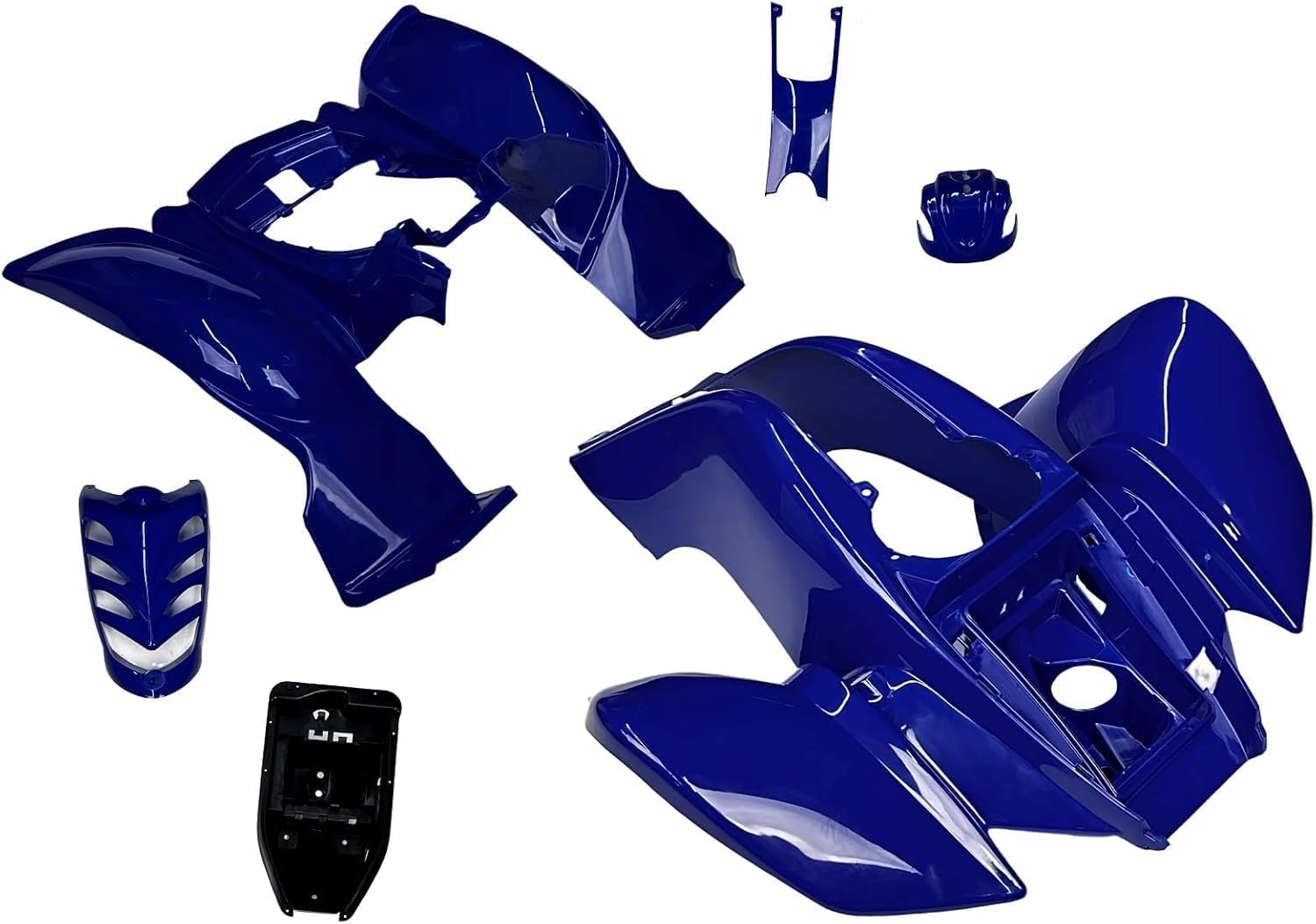 RedCap Front & Rear Body Panel Kit Replacement for 110cc 125cc RedCat VX 150cc Baja 90 Roketa ATV Quad Yamoto 250cc & Many ATV Models (Blue)