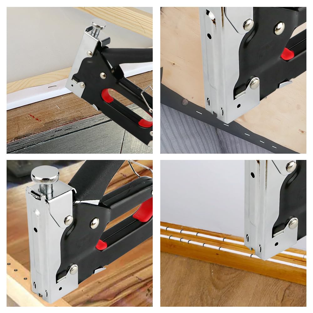 SHALL 3-in-1 Handtacker Set - Leistungsstark Mit 3000 Klammern