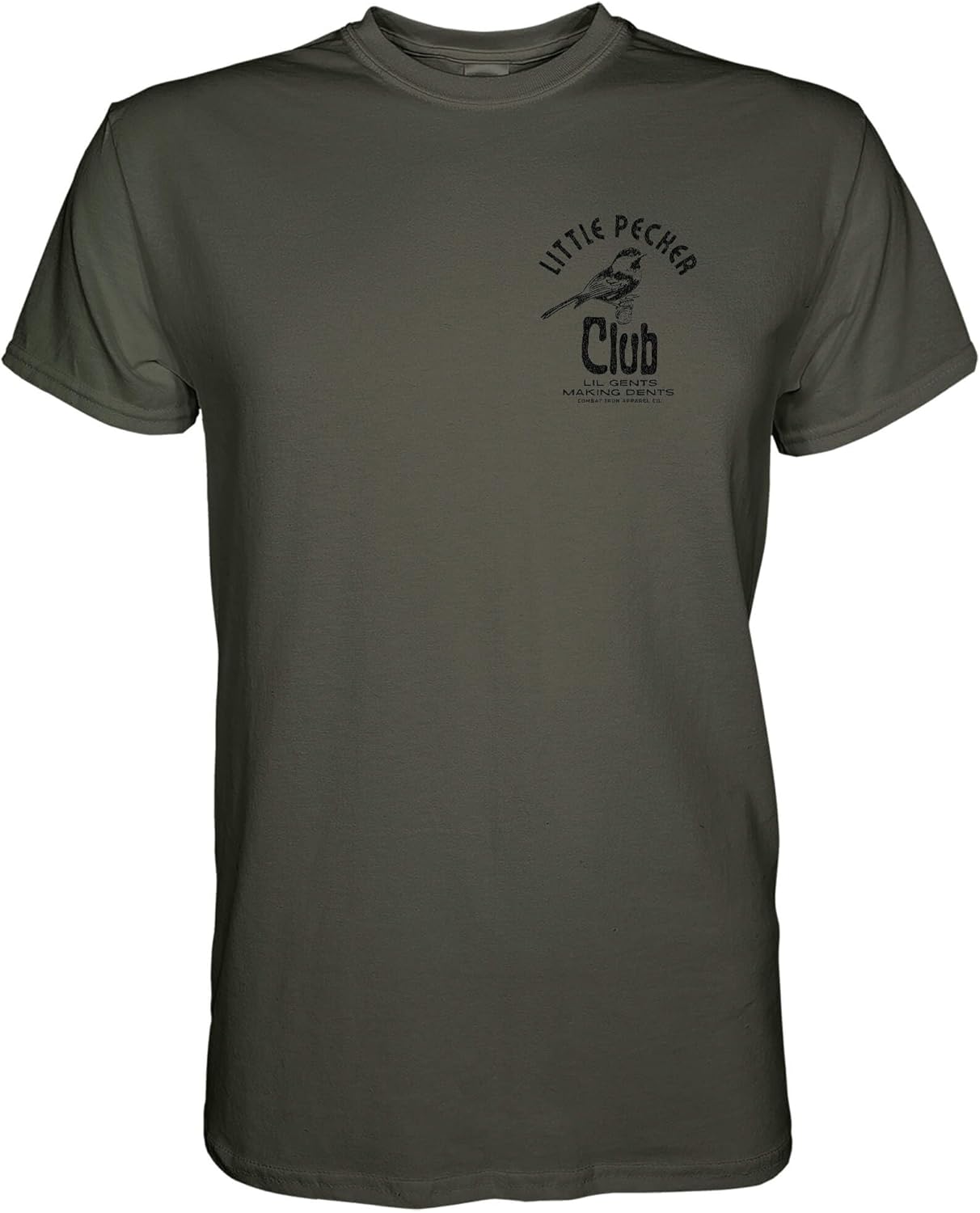 Combat Iron Men's Graphic Tees | Lil Gents Making Dents Men's Club | Men’s Graphic T-Shirts