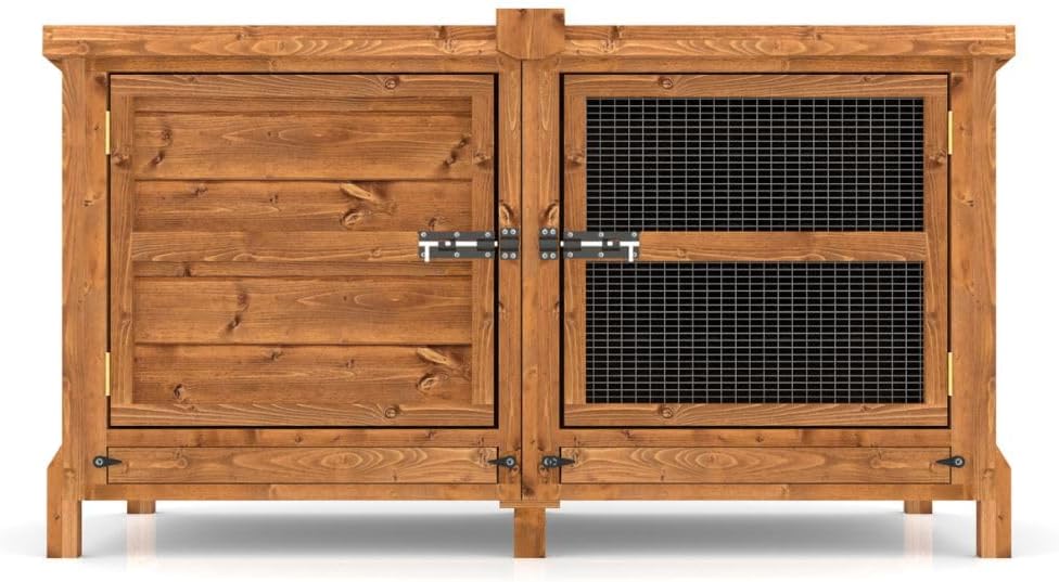 The Hutch Company 4ft Chartwell Rabbit & Guinea Pig Single-Tier Hutch