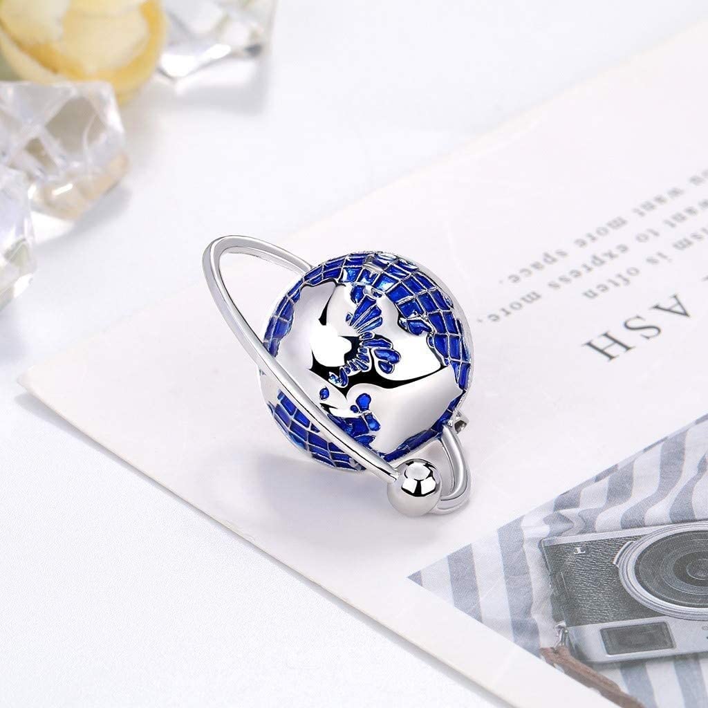 Broszka Szpilki Broszka Bukiet Moda Stanik W Stylu Dzikim Ze Stopu Pin Planet Modne Broszki Dla Kobiet Vintage! Dla Kobiet(Blue,Silver)