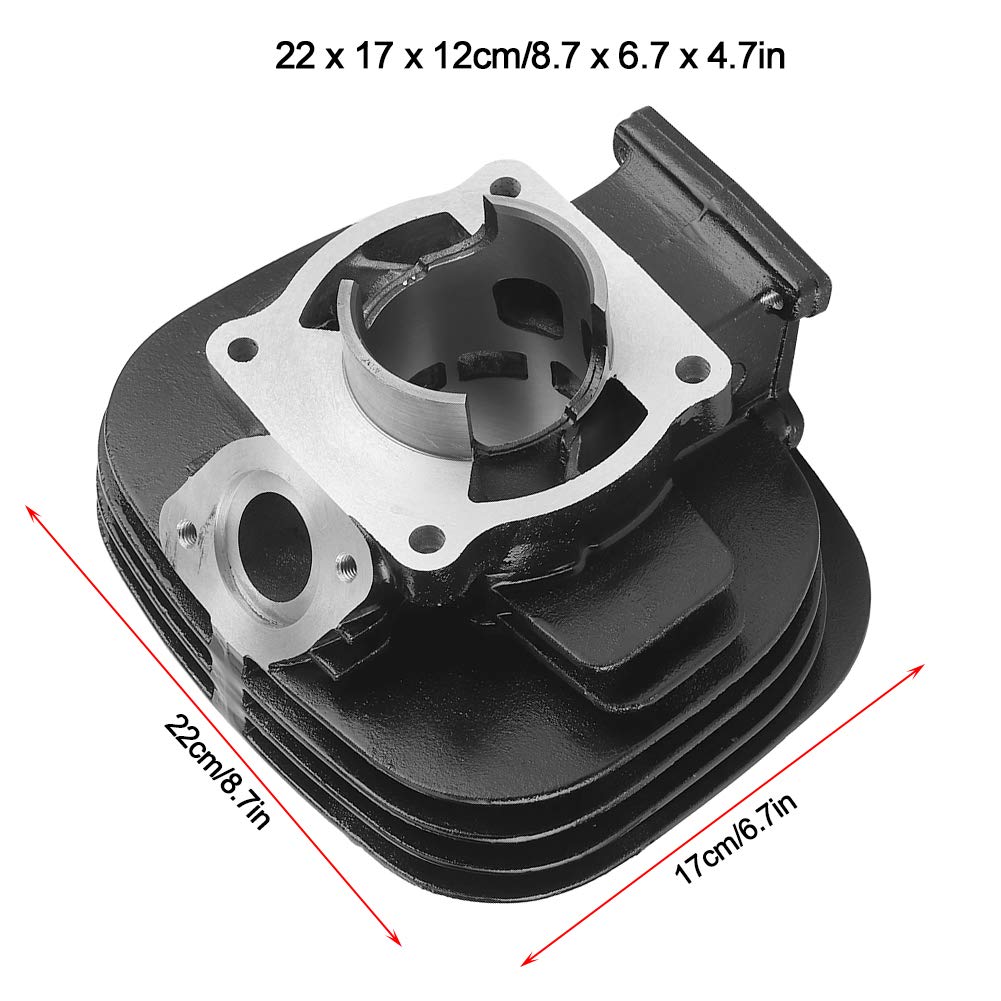 Kit de Pist¨®n de Cilindro para Blaster 200 YFS200 1988-2006, Kit de Extremo de Junta de Pist¨®n de Cilindro de Material de Hierro