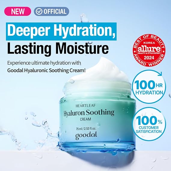 GOODAL [Bundle] Heartleaf Hyaluron Soothing Cream + Heartleaf Hyaluron Soothing Ampoule