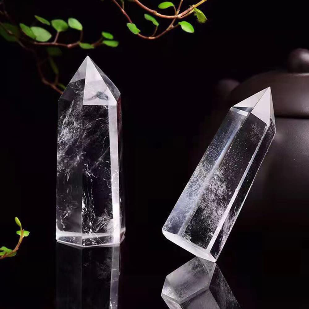Tyuodna Crystal Water Bottle, Removable Natural Crystal Quartz Glass Water Bottle, Healing Natural Quartz Water Bottle - Image 4
