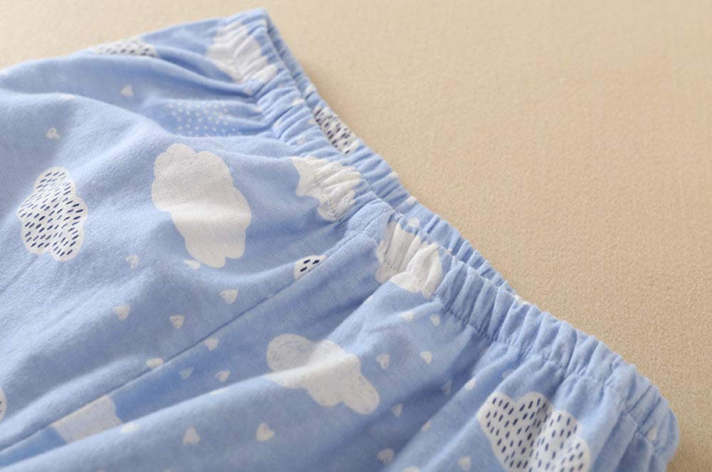 Conjunto De Pijamas De Mujer,Conjunto De Pijamas Suaves Con Estampado De Nubes Tejidas Conjuntos De Salón Con Botones Y Bolsillos En La Parte Superior Y Pantalones Pjs Set Ropa De Dormir De Manga La