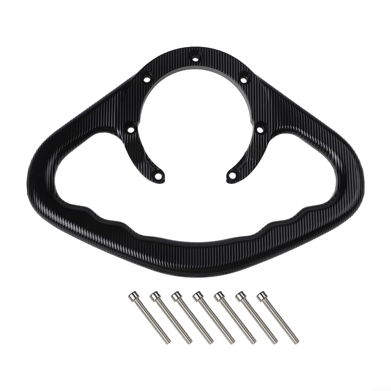 Poignée d'appui passager de moto pour Honda CBR1000RR CBR929RR VTR1000, poignée de réservoir de carburant en aluminium CNC, barre de sécurité, accoudoir de siège arrière, accessoires de maintien (noir