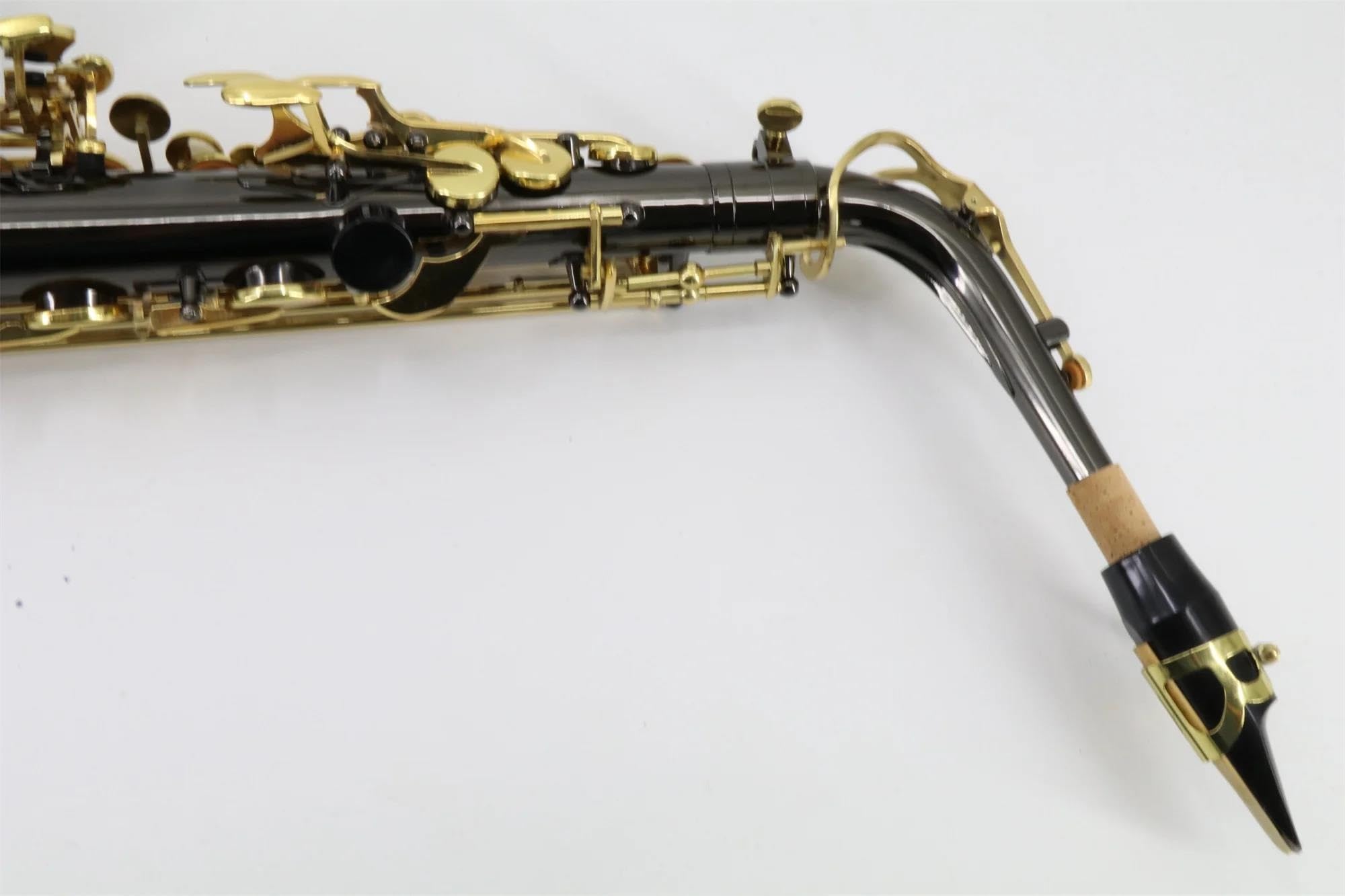 Sassofono contralto, in ottone professionale fatto a mano per musicisti e principianti, ideale per gruppi scolastici, lezioni di musica e spettacoli, strumento musicale