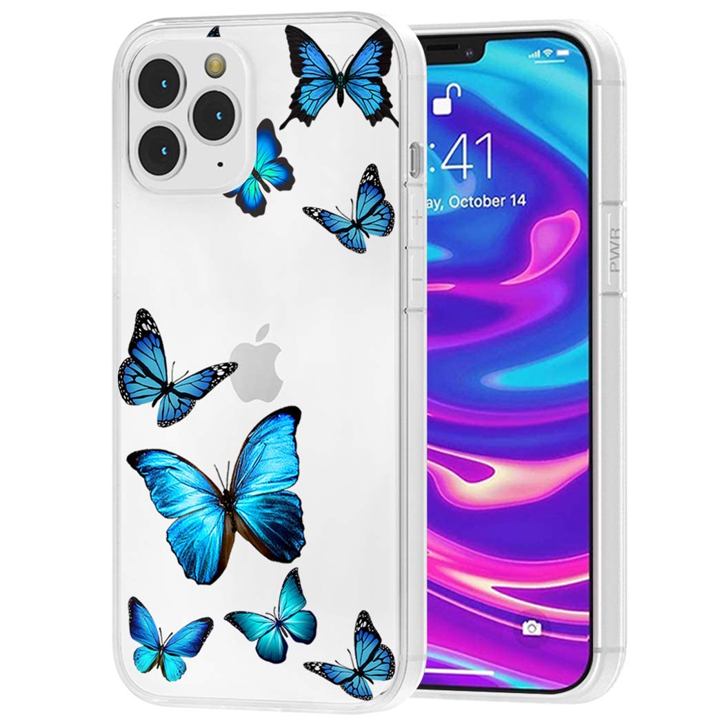 Custodia per iPhone 12 Pro Max 2020, motivo trasparente