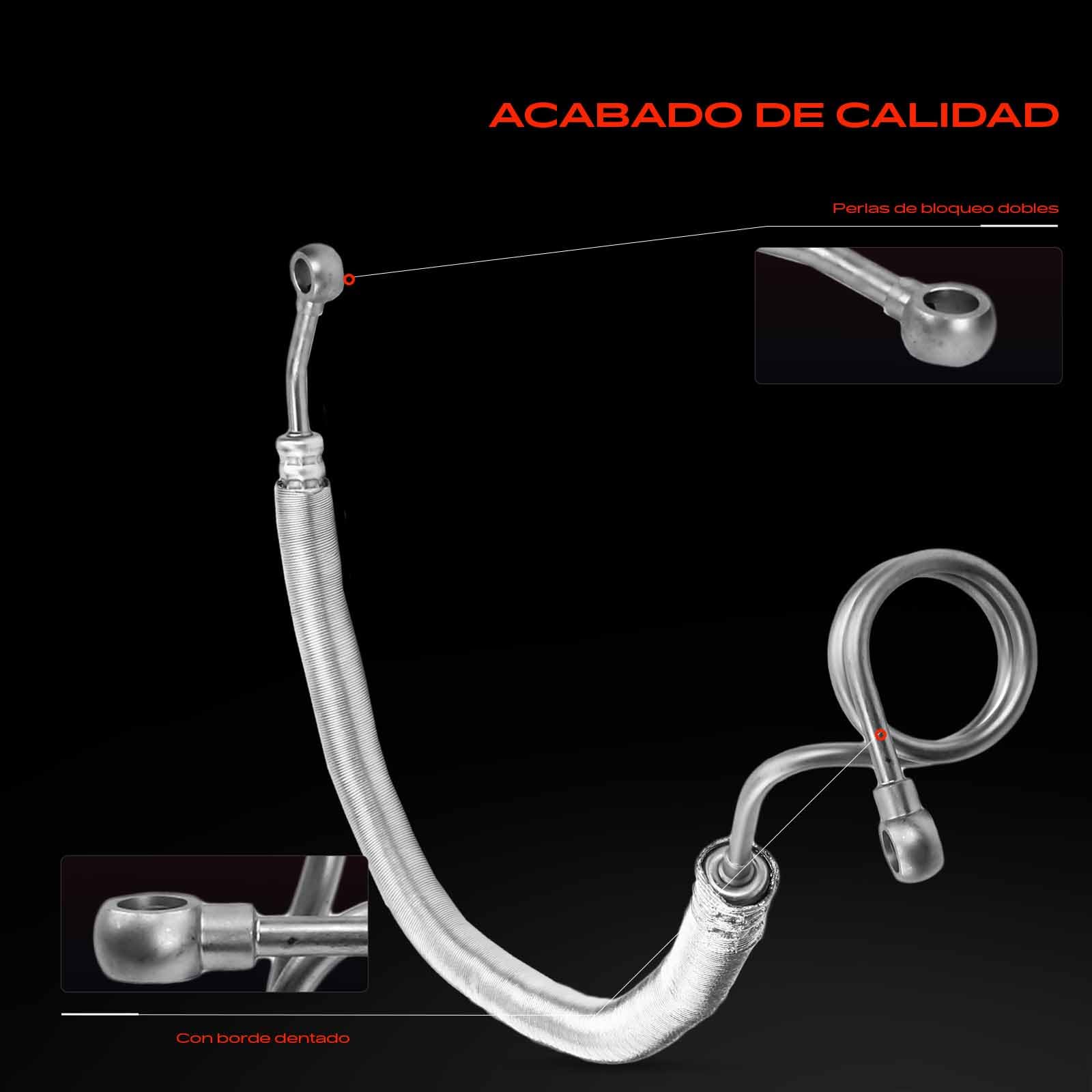 Frankberg Manguera de dirección asistida Compatible con A6 Avant 4F5 A6 4F2 A8 4E2 4E8 Replace# 3405518,4F1422893F