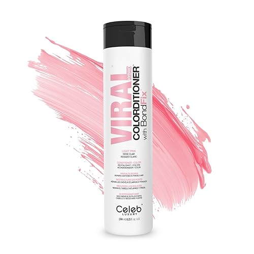 Celeb Luxury Acondicionador de depósitos de color - Actualizador de color con Bondfix Bond Rebuilder, Viral y Gem Lites, combina con Colorwash