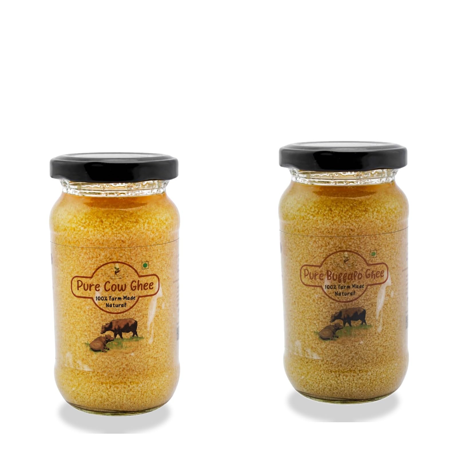 cultiway organics combo pack ginger murabba and bamboo murabba with honey | includes ginger murabba 250 g and bamboo murabba with honey 500 g and buffalo ghee 525 g