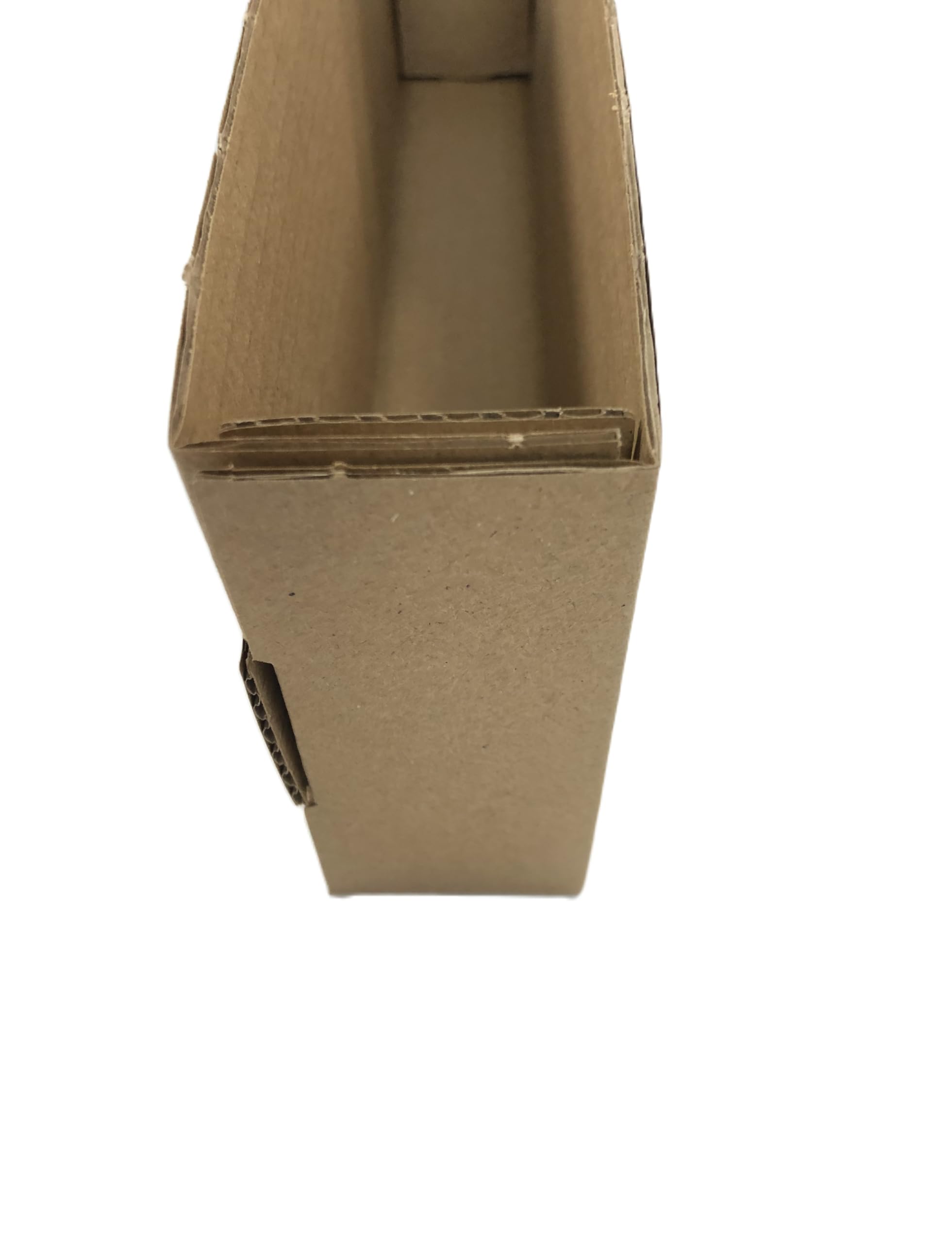 Pack de 100 bacs, becs de stockage en carton brun, Dimensions 300x50x110 mm