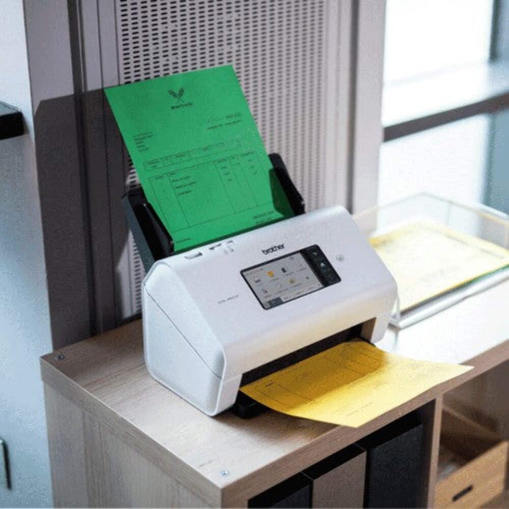 Brother ADS-4900W Scanner con ADF + alimentatore di fogli 600 x 600 DPI A4 Nero, Bianco (ADS-4900W 2-SIDED SCAN UP TO - 60PPM / 120IPM 100 SHEET ADF 100)