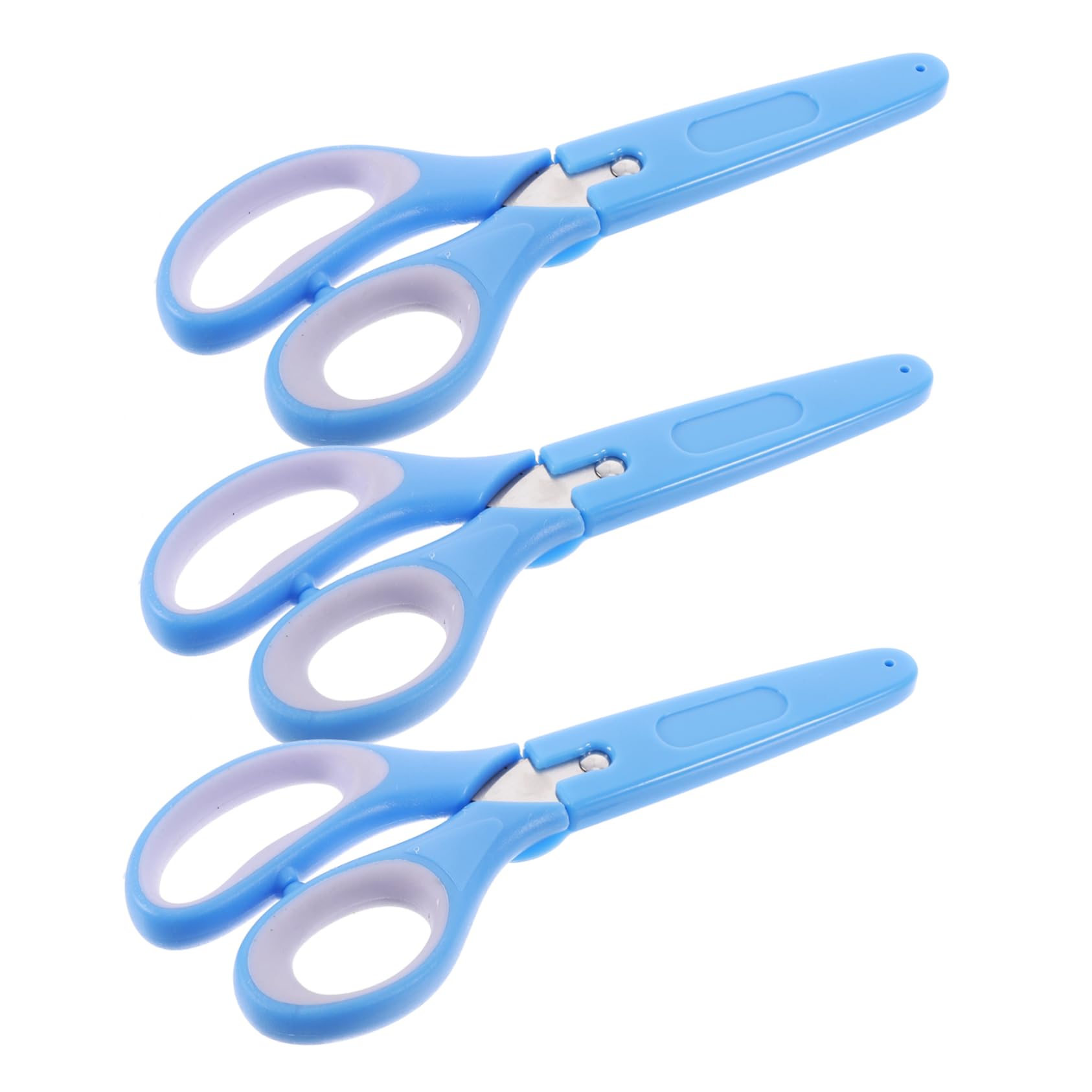 UPKOCH 3 Set Forniture Artigianali Per Clipper Ricamo Pieghevole Forbici Pieghevoli Forbici Per Sicuri Per Il Crafting Acciaio Inossidabile Sky- Pezzi*3